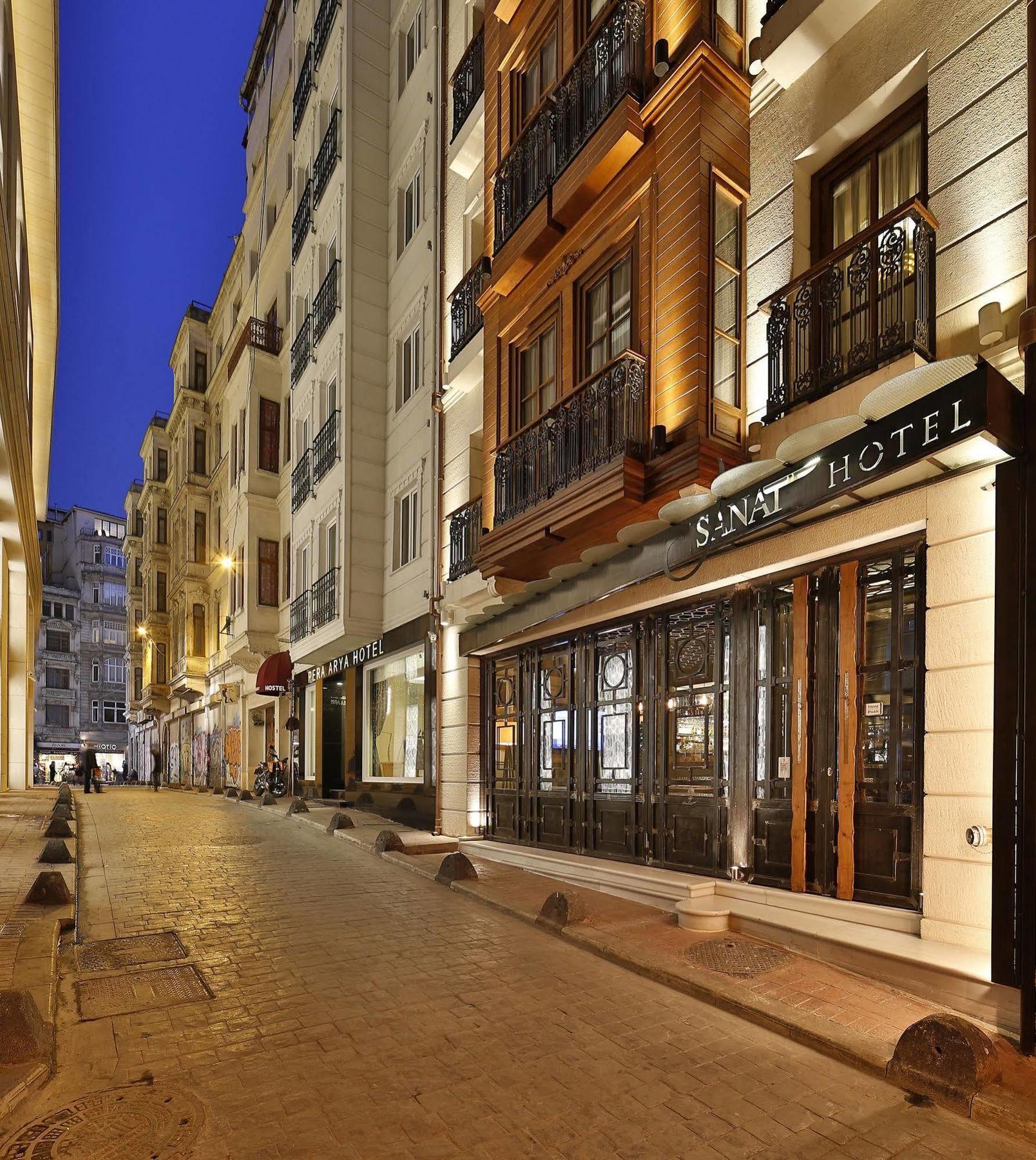 Sanat Boutique Hotel Pera Istanbul Eksteriør billede