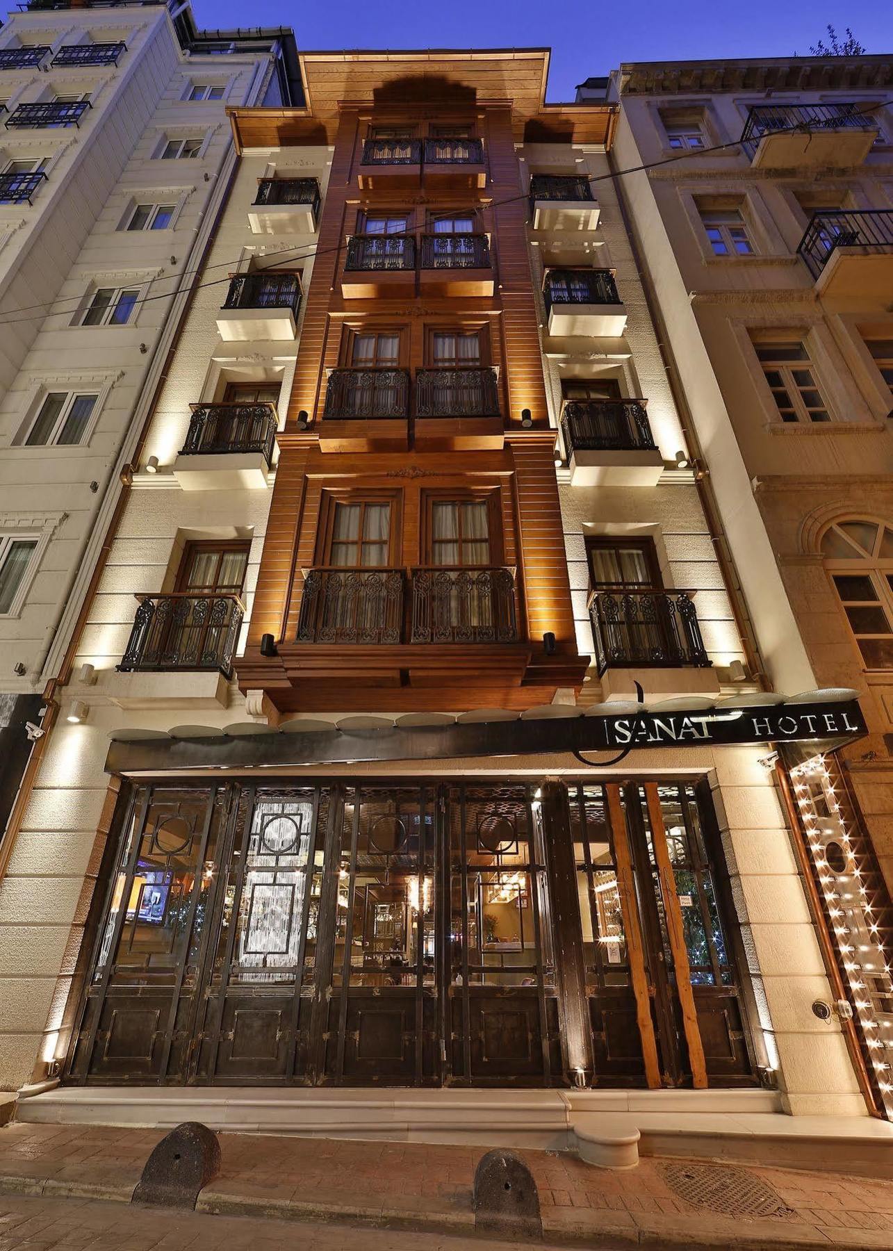 Sanat Boutique Hotel Pera Istanbul Eksteriør billede